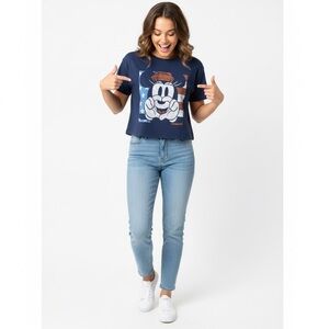 Old Navy Navy Blue Character Graphic Tee